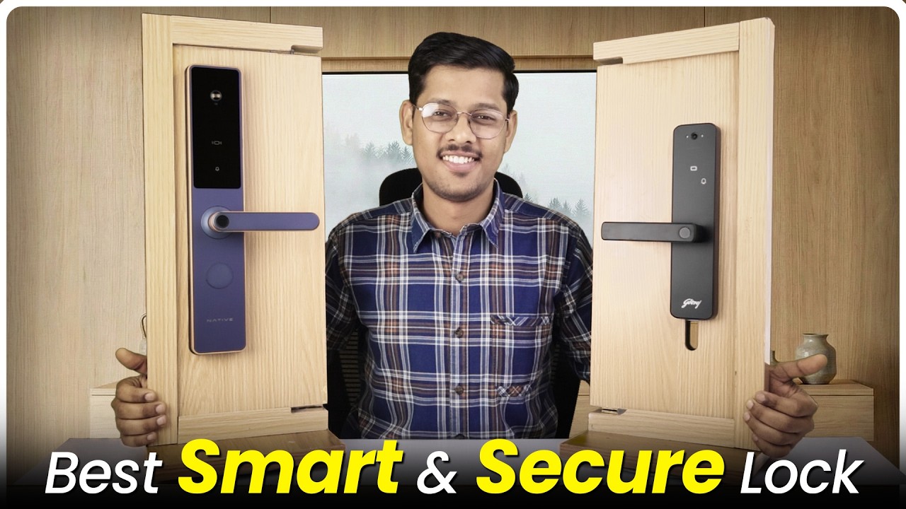 Best Smart Door Lock With Camera 📸 UC Native Lock Pro Vs Godrej Neo Pro