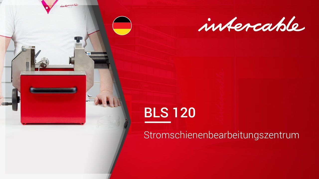 Anwendung: BLS-120 Stromschienenbearbeitungszentrum - INTERCABLE
