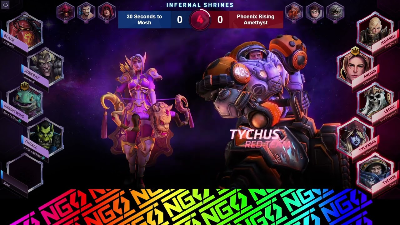 30 Seconds to Mosh vs Phoenix Rising Amethyst | NGS Season 21 | Div D | 30 sec delay  |