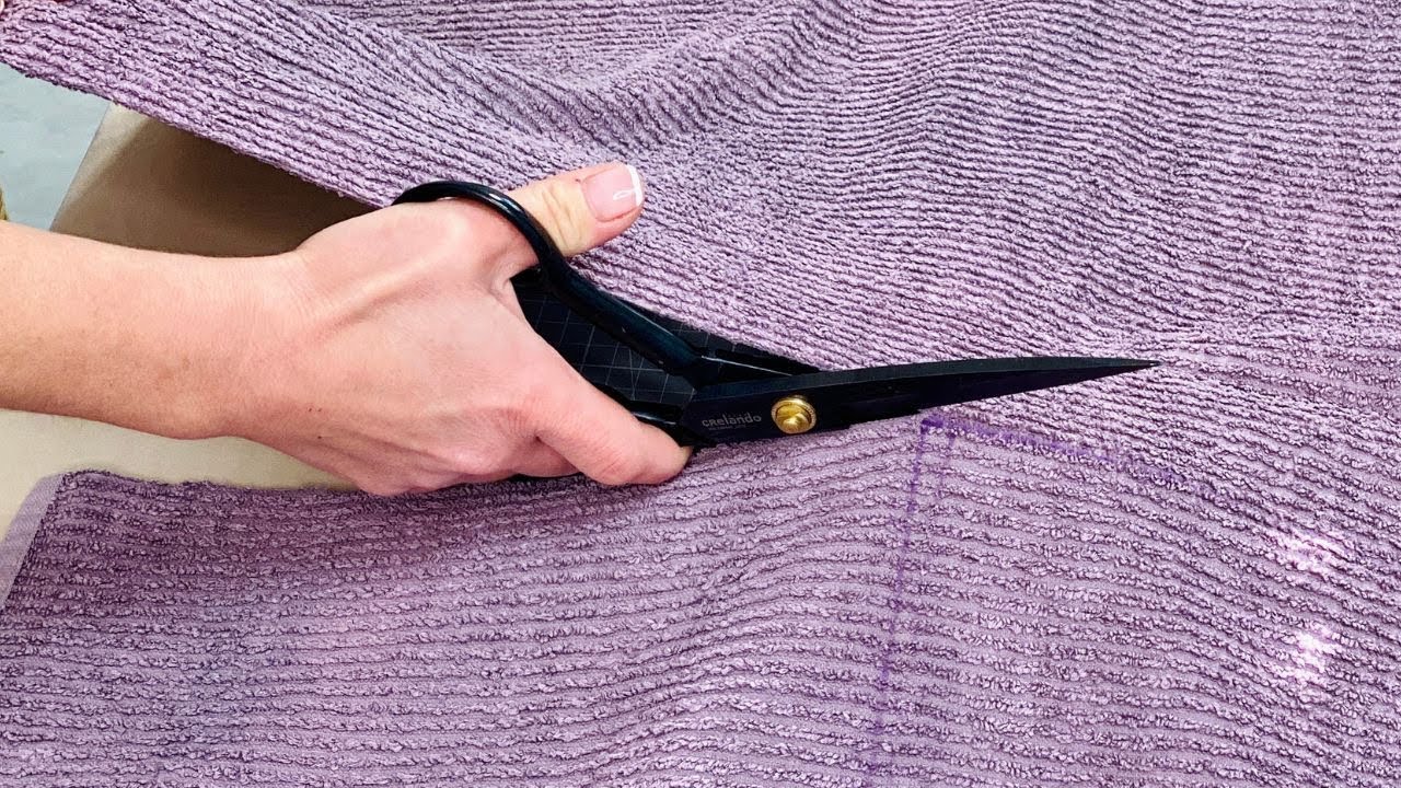 Reuse your old towels / Multifunctional mat / Sewing Tips for Beginners