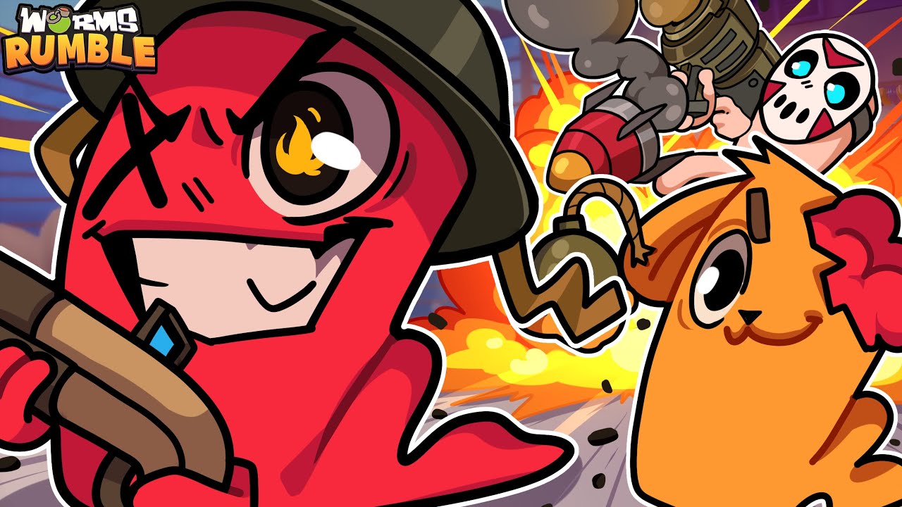 ЭТОТ НОВЫЙ WORMS BR ДЕЙСТВИТЕЛЬНО ПОТРЯСАЮЩИЙ! | Worms Rumble