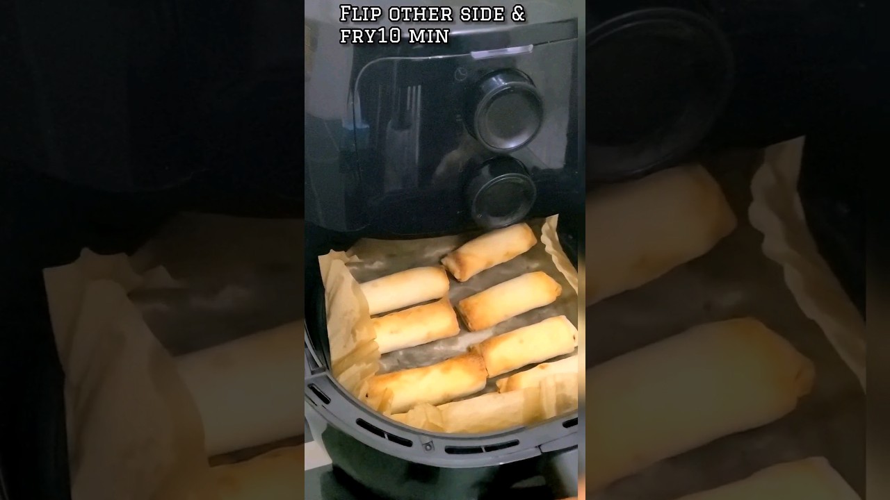 Air fryer recipe | Air fryer spring roll #airfryerrecipes #airfryer #airfryerreview #airfrier