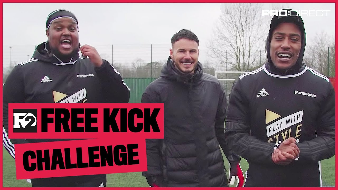 CHUNKZ & YUNG FILLY VS F2's BILLY | FREE KICK CHALLENGE