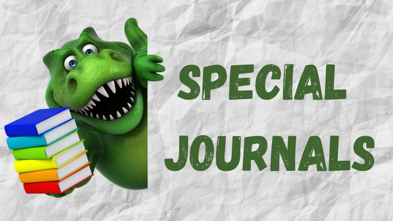 Special Journals in Accounting | Accounting How To | How to Pass Accounting Class