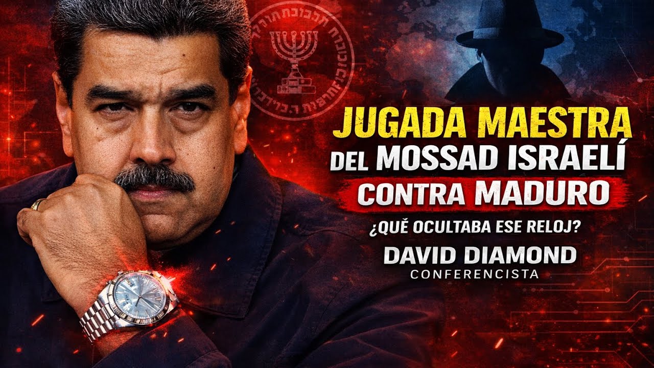 DAVID DIAMOND 🔴 EL MOSSAD ISRAELÍ: LA PESADILLA DE NARCOLÁS MADURO 🔴 REVELACIÓN 