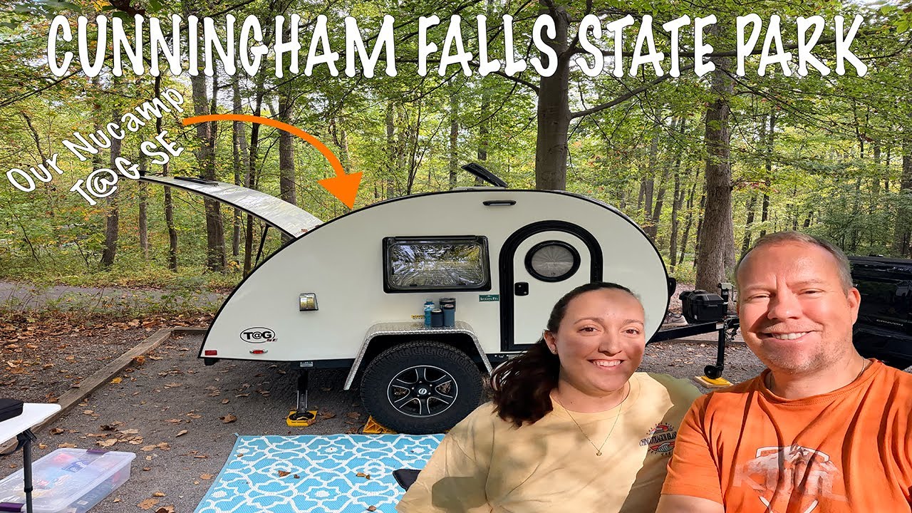 Camping at Cunningham Falls State Park, MD in our Nucamp T@G SE