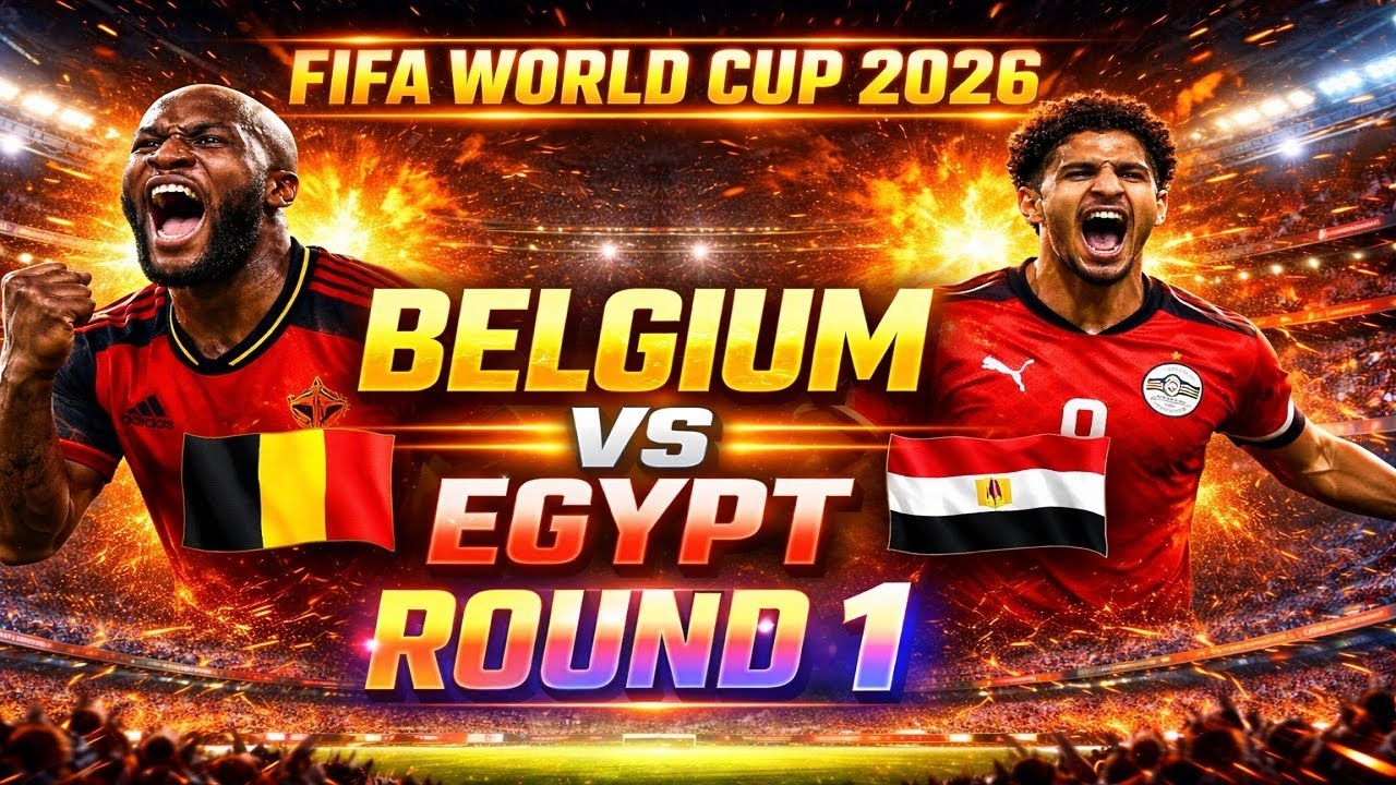 Belgium 🇧🇪 vs Egypt 🇪🇬🔥 FIFA World Cup 2026 Match Prediction & Highlights Who Will Win? 🤯