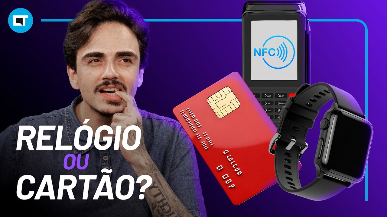 É mais seguro pagar com o relógio NFC do que com o cartão por aproximação? Precisa ter LTE?