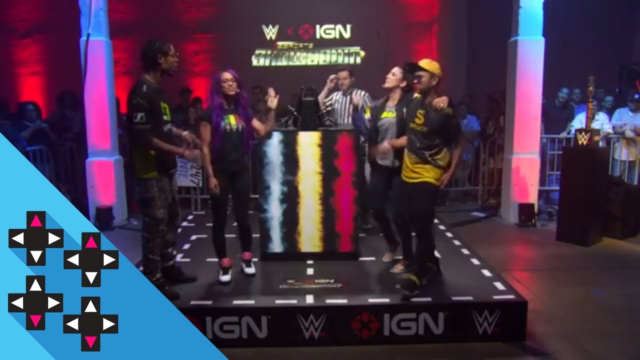 Bayley and Sasha Banks introduce their partners: WWE x IGN eSports Showdown