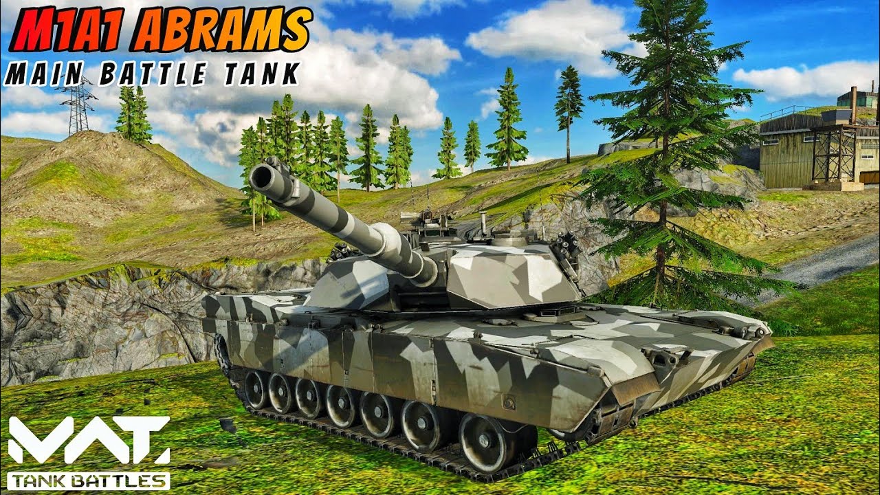 M1A1 ABRAMS Tier 3 Most Annoying tank 🔥 MWT:TANK BATTLES
