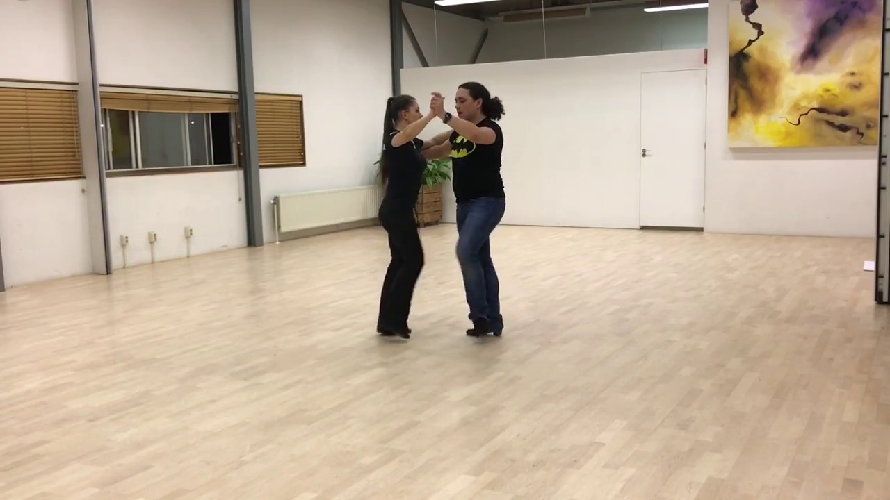 Jive - Mooch With Ball Change + Toe-Heel Swivels
