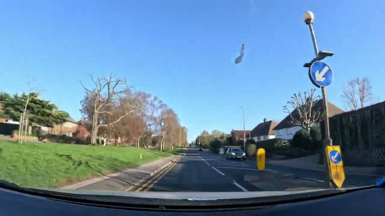 Road trip from Canterbury to Folkestone | Scenic Drive through the Countryside | 🇬🇧