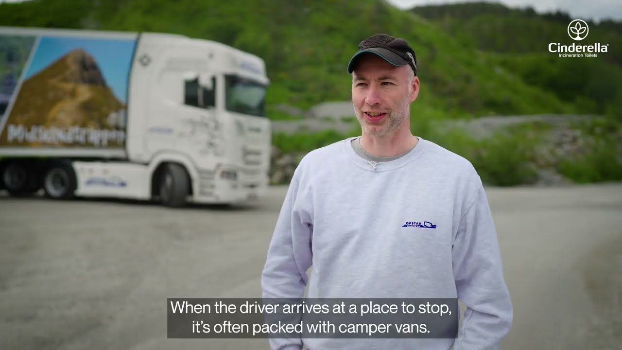 Cinderella Travel Diesel; Toilet in Truck, Waterless Incineration Toilet for Drivers