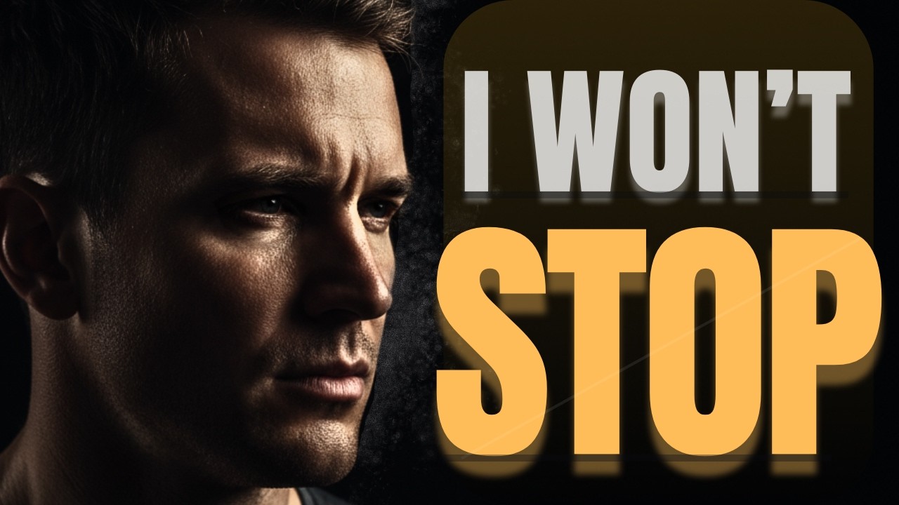 I Won’t Stop | Motivational Workout & Success Anthem