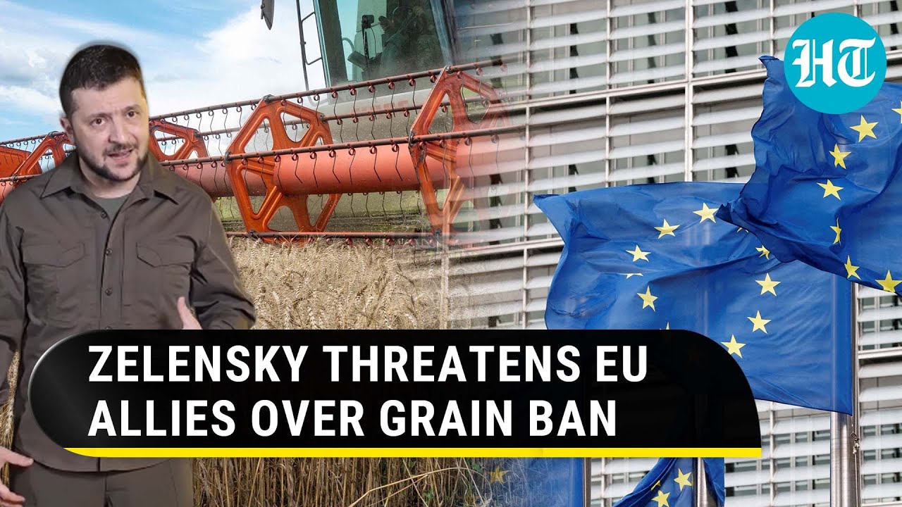 Zelensky's Direct Threat To EU Allies Over Ban On Grain Imports; 'Ukraine Will Respond...' | Watch