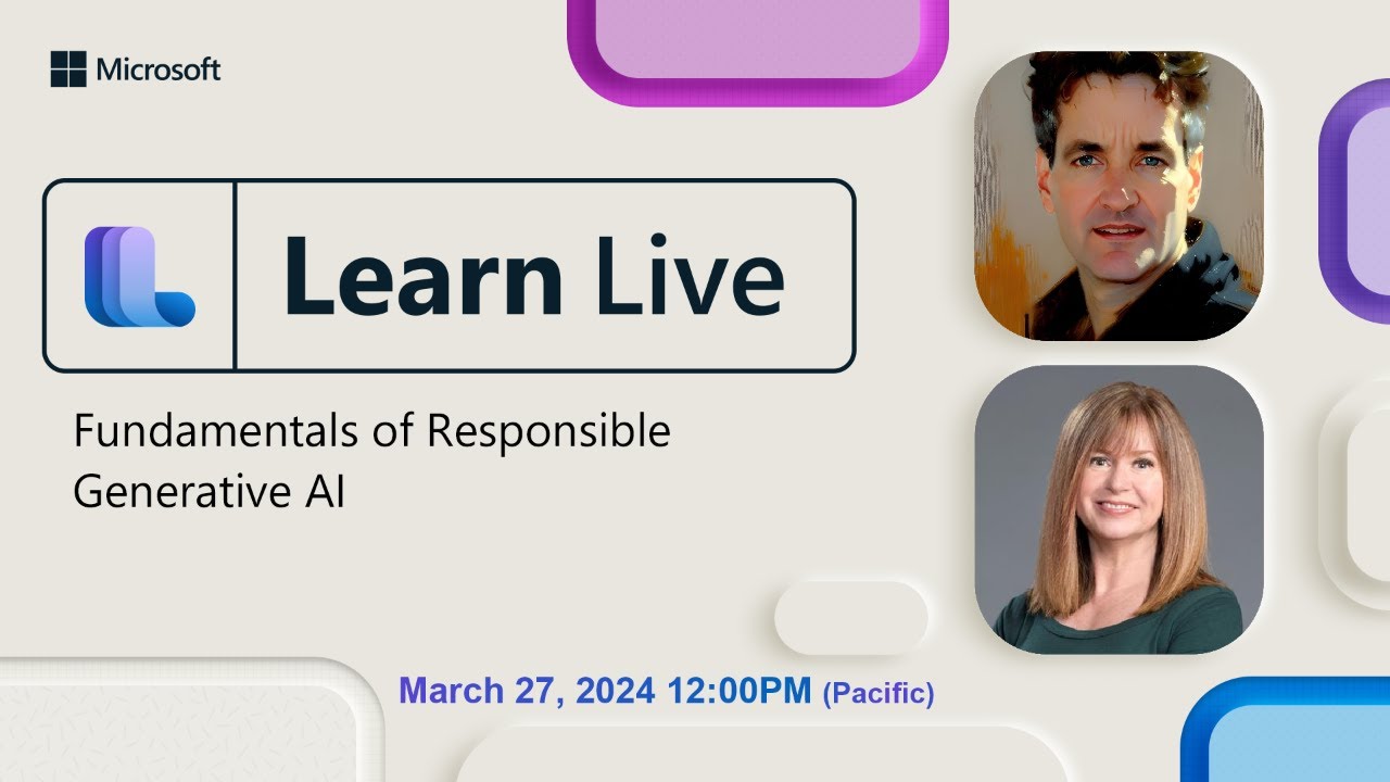 Learn Live - Fundamentals of Responsible Generative AI