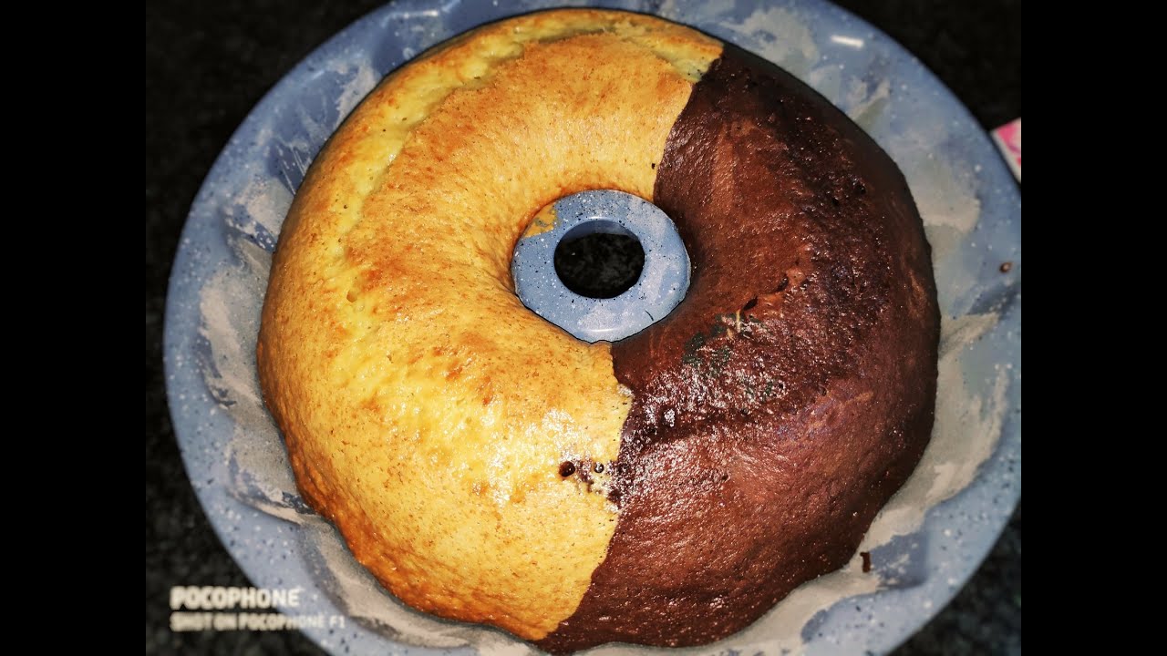 كيك نص و نص كيكة الخلاط السريعه و المظبوطه من مطبخ خلود