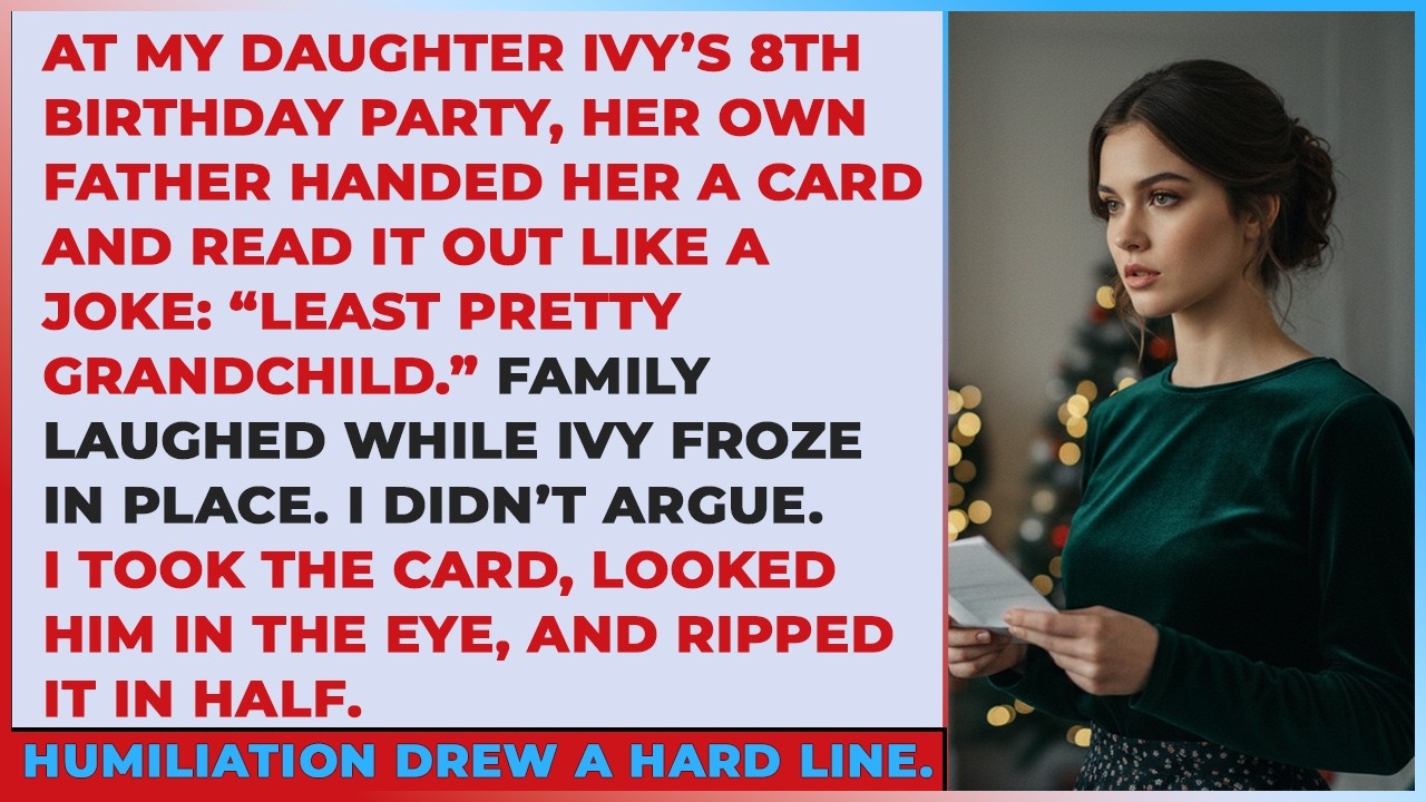 At My Daughter's 8th Birthday, Her Dad Called Her 