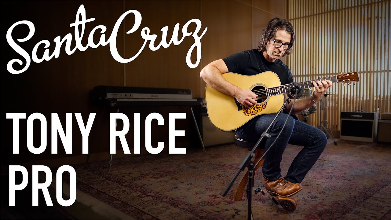 Santa Cruz Tony Rice Pro Brazilian Rosewood | The Music Emporium