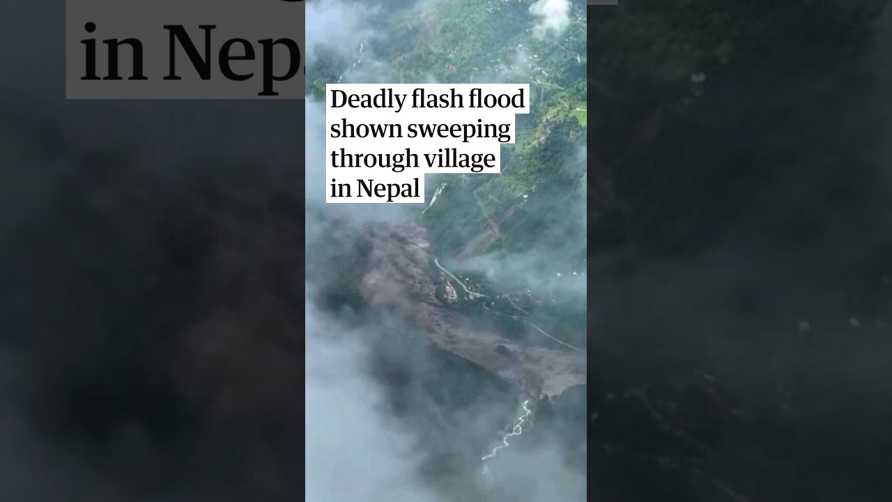 Deadly flash floods sweeps through village in Nepal