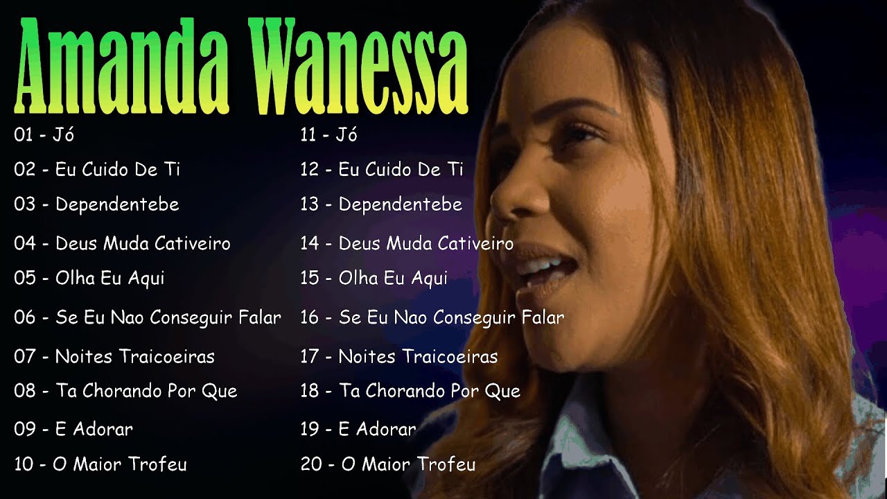 AMANDA WANESSA – Seleção Especial de Louvores | Voz e Piano | TOP EVANGÉLICOS