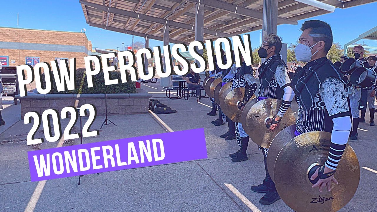 POW Percussion 2022 - Wonderland (Ensemble Run Through)