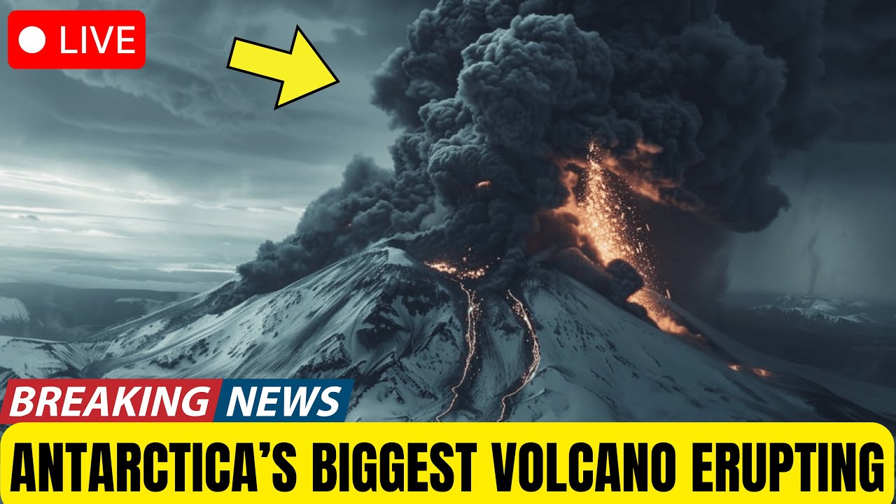 URGENT UPDATE: Giant Volcano Awakens and Cracks Antarctica