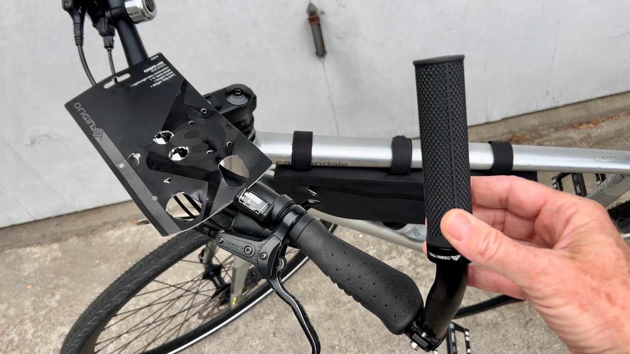 Bike Bar End Risers In Different Positions To Make Your Bike More Comfortable
