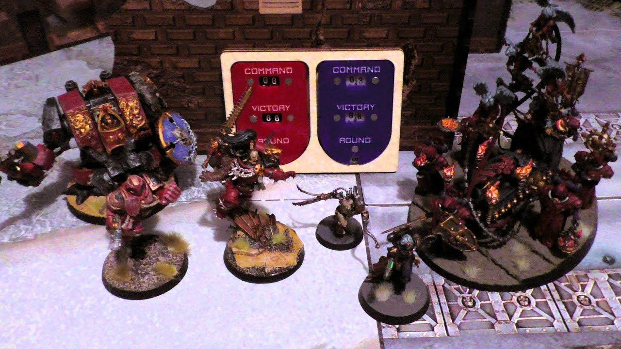 Warhammer 40k - Battlereport 579 - Space Wolves vs. Adepta Sororitas (DE)