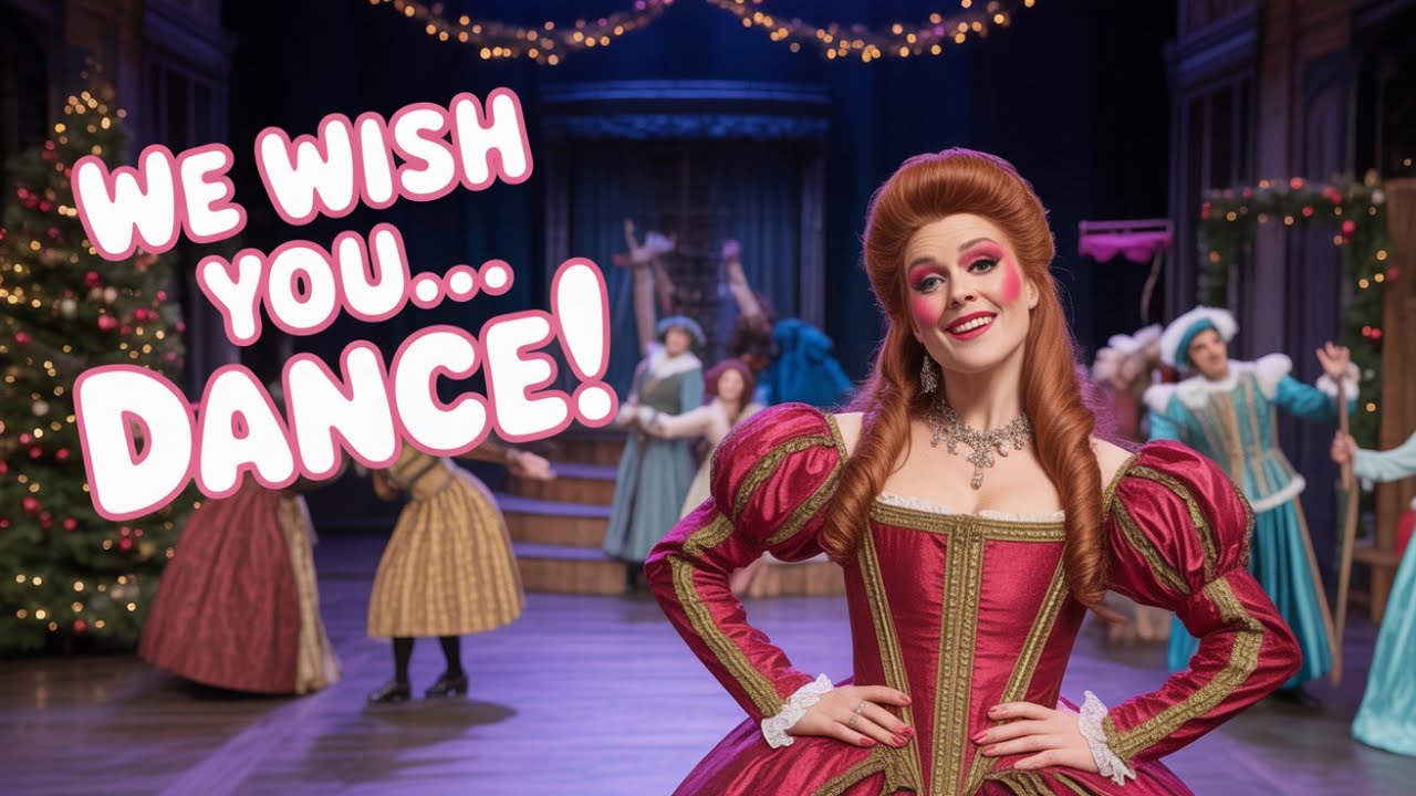 Day 11 Galliard Line dance tutorial 12th Night Fun to WE WISH YOU A MERRY CHRISTMAS!