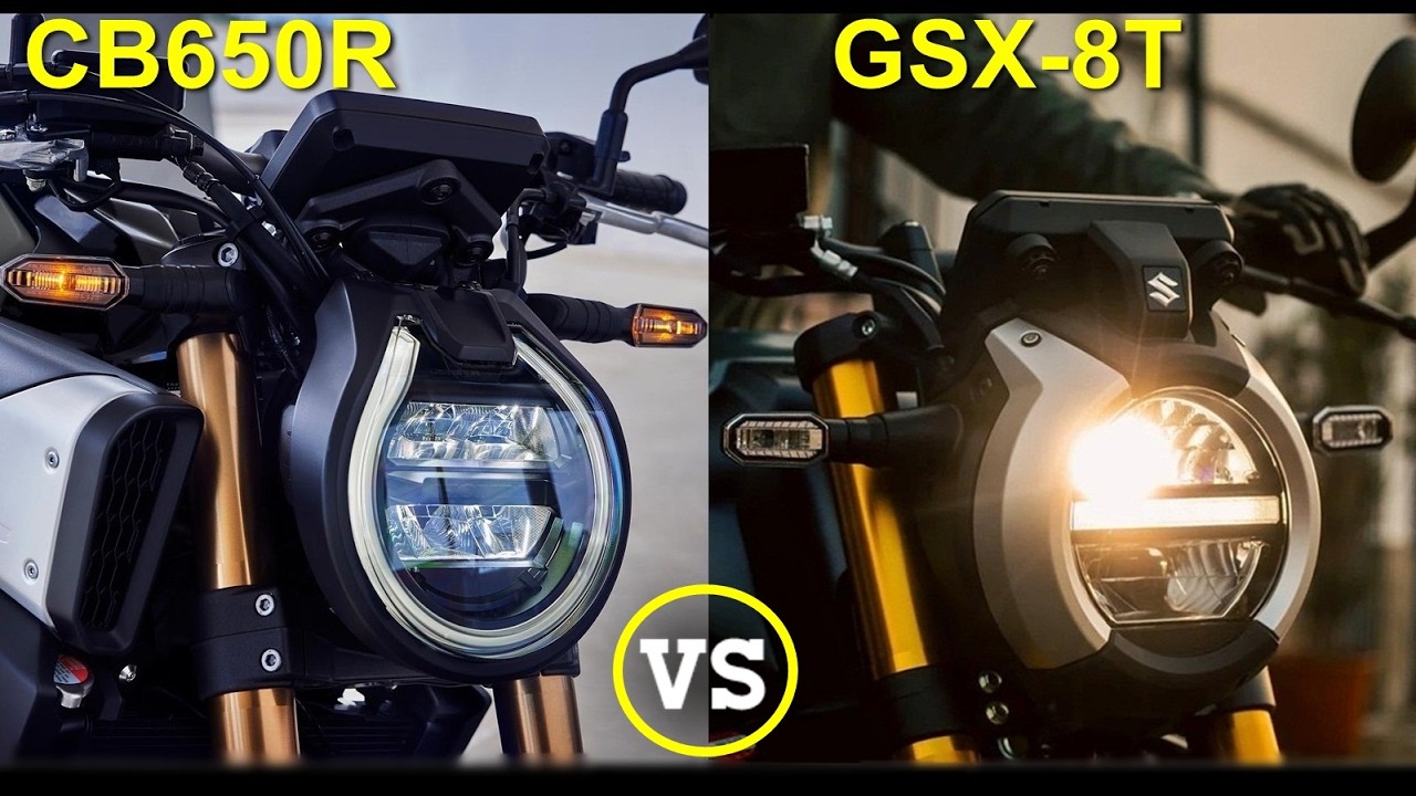 CB650R vs GSX-8T |Comparison Honda vs Suzuki |TM