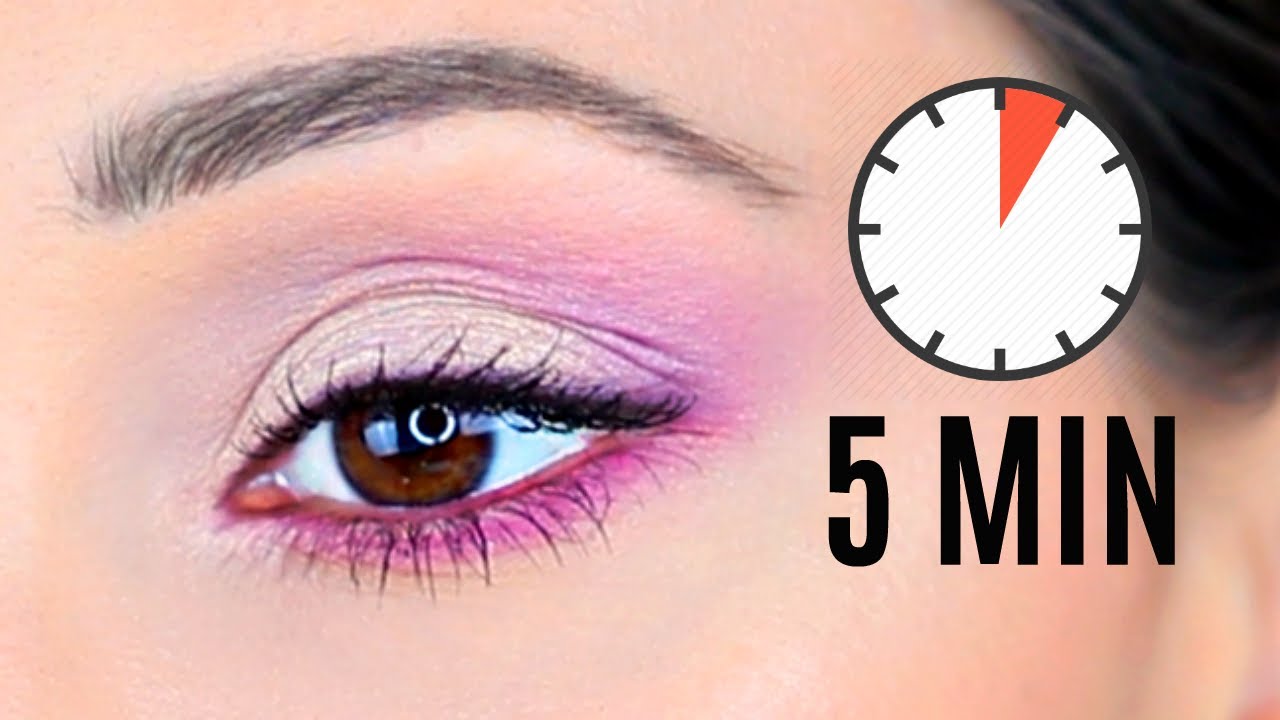5 Minute Eye Makeup For Work, School, Everyday - Jeffree Star Blood lust eyeshadow palette