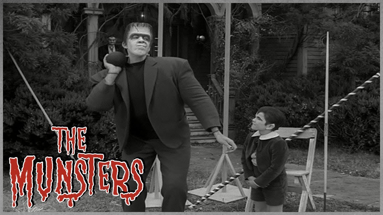 Herman Teaches Eddie Athletics | The Munsters