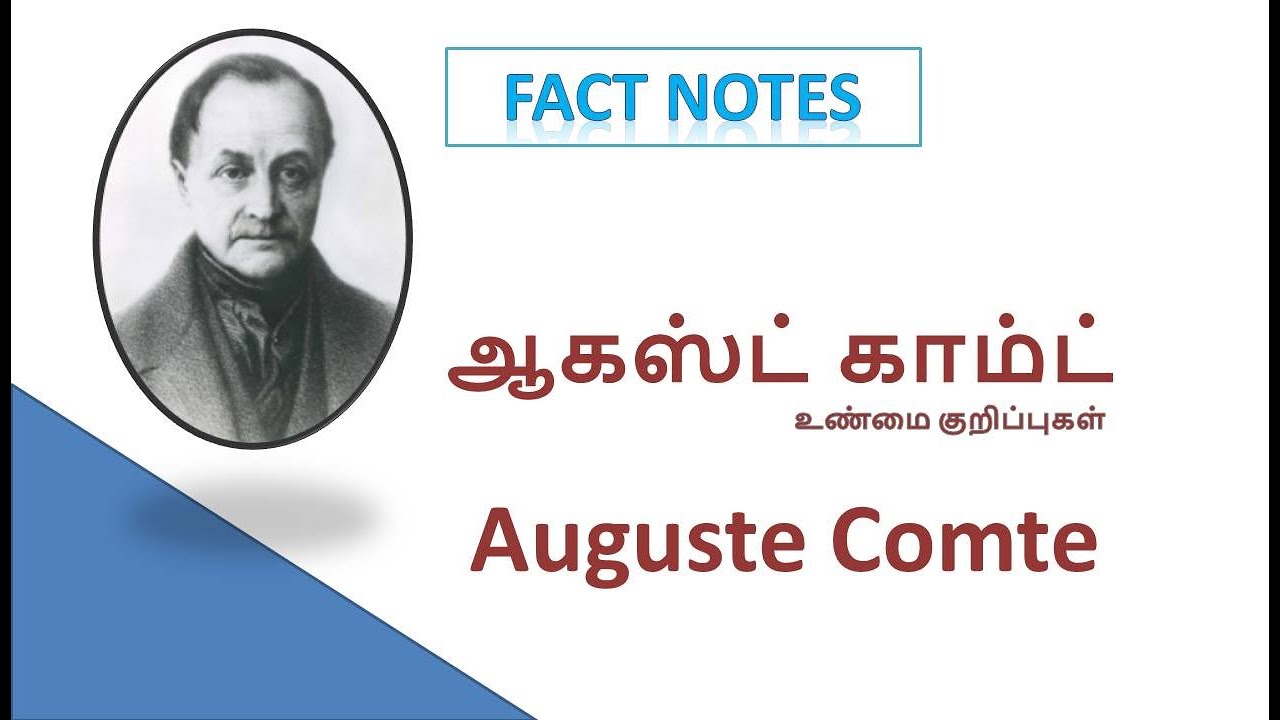 Auguste Comte | An Introduction | Contribution to Sociology | UGC NET | UPSC | GATE | CUET | TNPSC