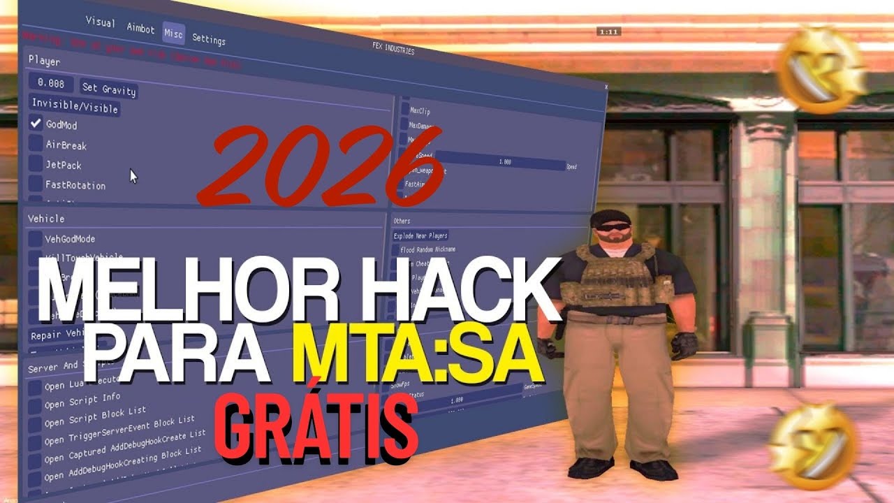 MOD MENU LIBERADO AT&Eacute; ANO QUE VEM - MTA 2026