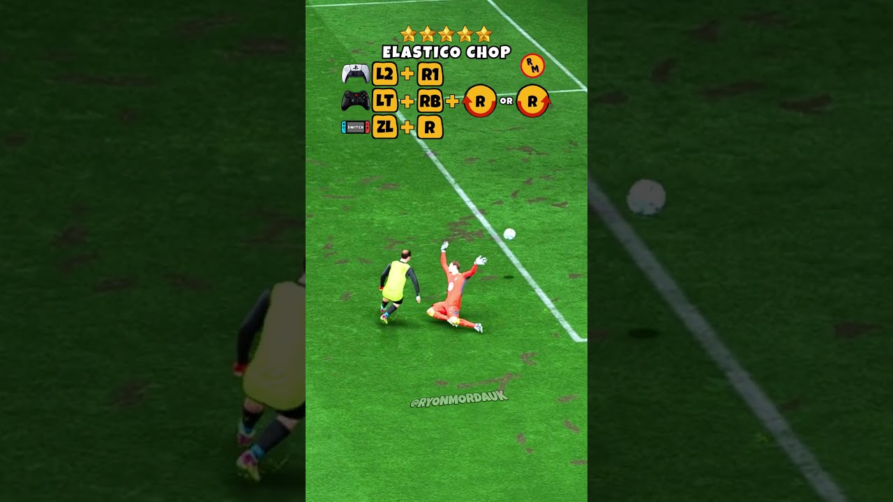 EA FC 24 Skills: Elastico Chop Into Rabona