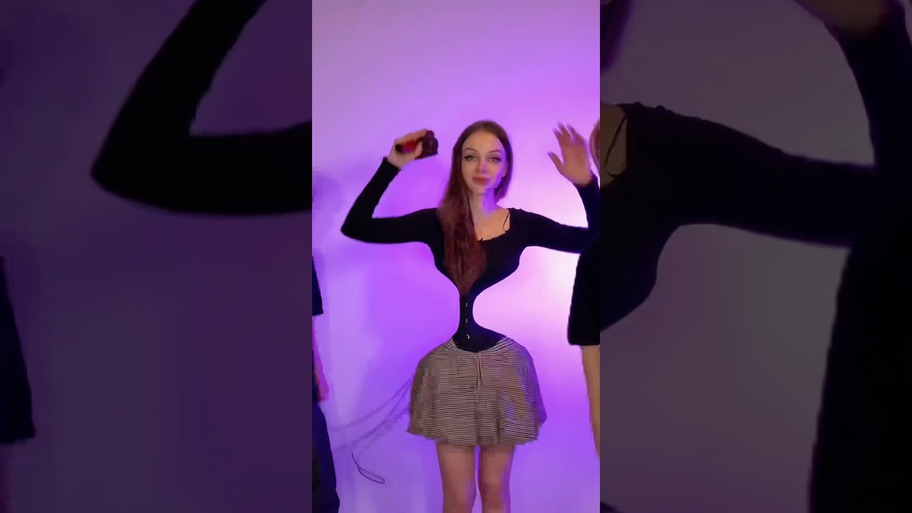 Sigma boy singing with corset challenge