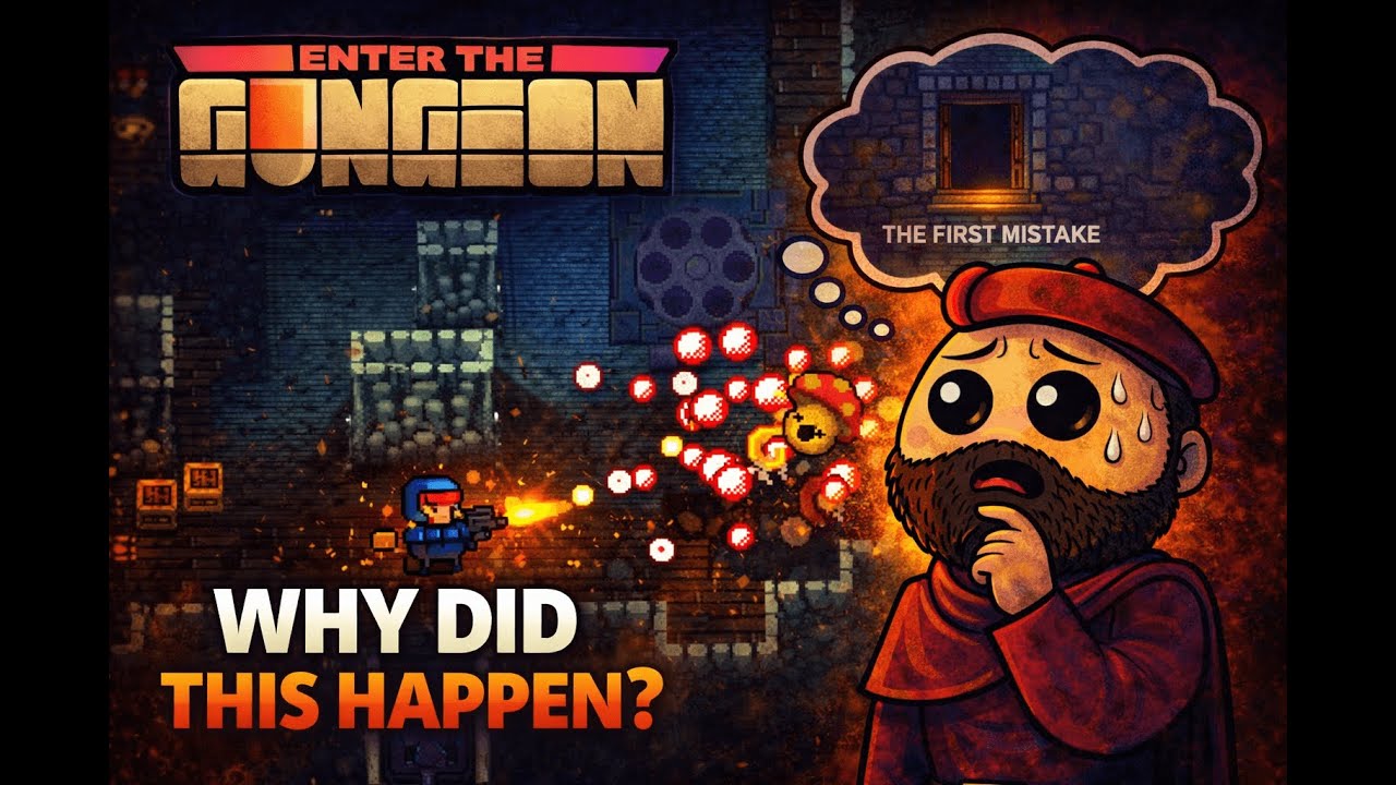 The First Mistake in Enter the Gungeon
