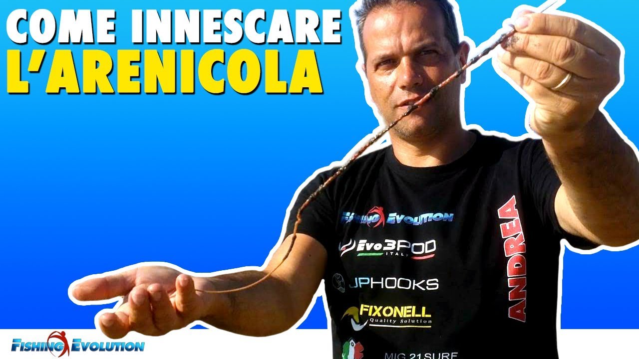 Come Innescare l' Arenicola  (parte 1) con l'Ago da Innesco