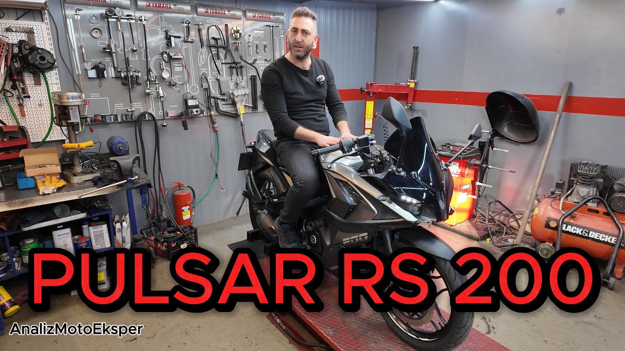 Pulsar RS 200 Çift Teker Tek Çeker // AnalizMotoEksper