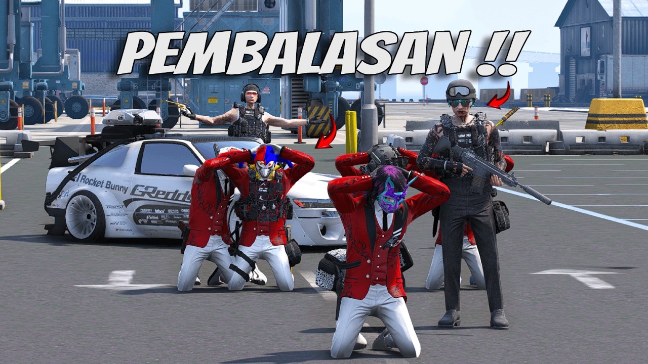 DUO MAUT !! WIZ DAN JOHAN MELAKUKAN PEMBALASAN DENGAN MOBIL KILLER !! GTA 5 ROLEPLAY