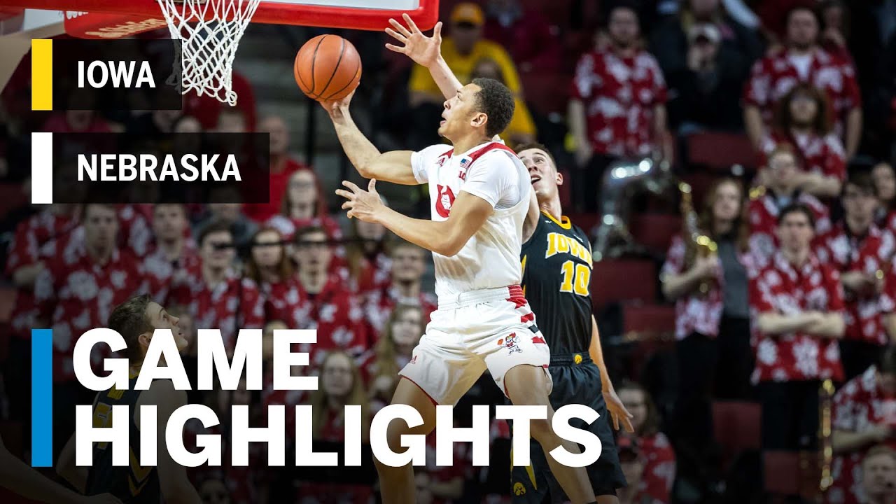 Highlights: Harris Hits Game-Winner in OT | Iowa at Nebraska | March 20, 2019