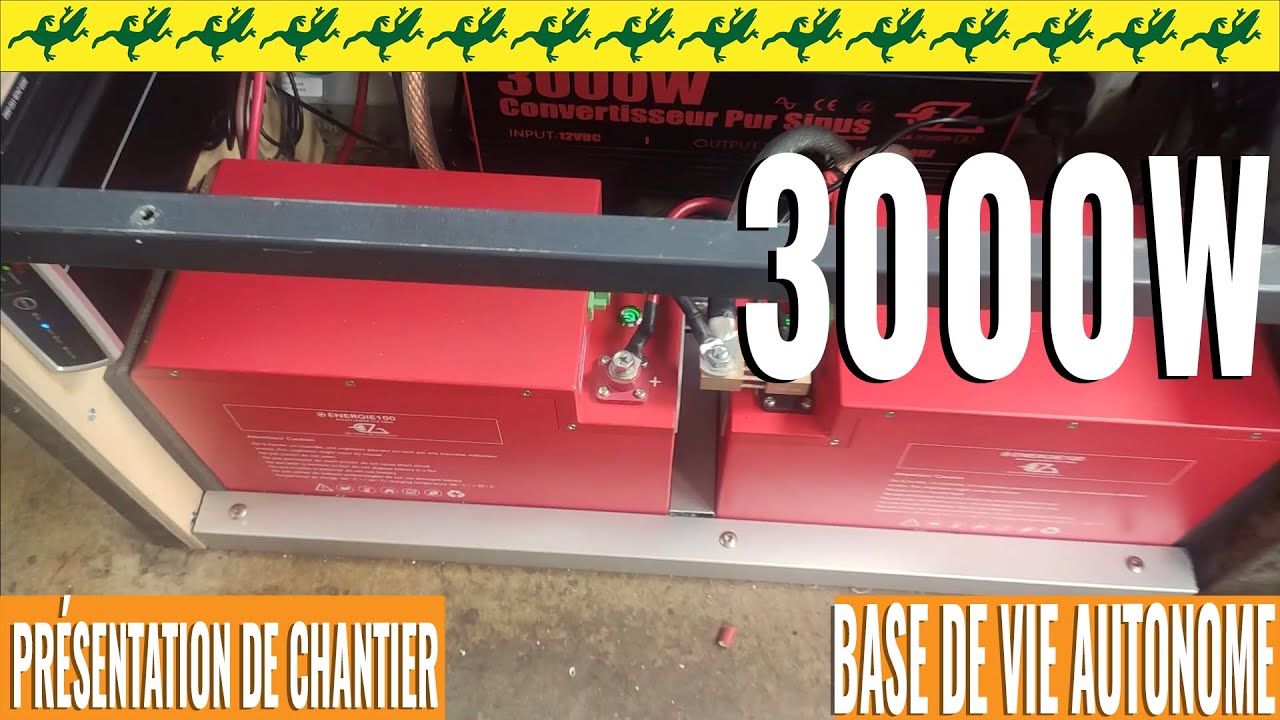 PRODUIT: Une véritable Installation EZA en 200A Lithium et méga convertisseur 3000W !