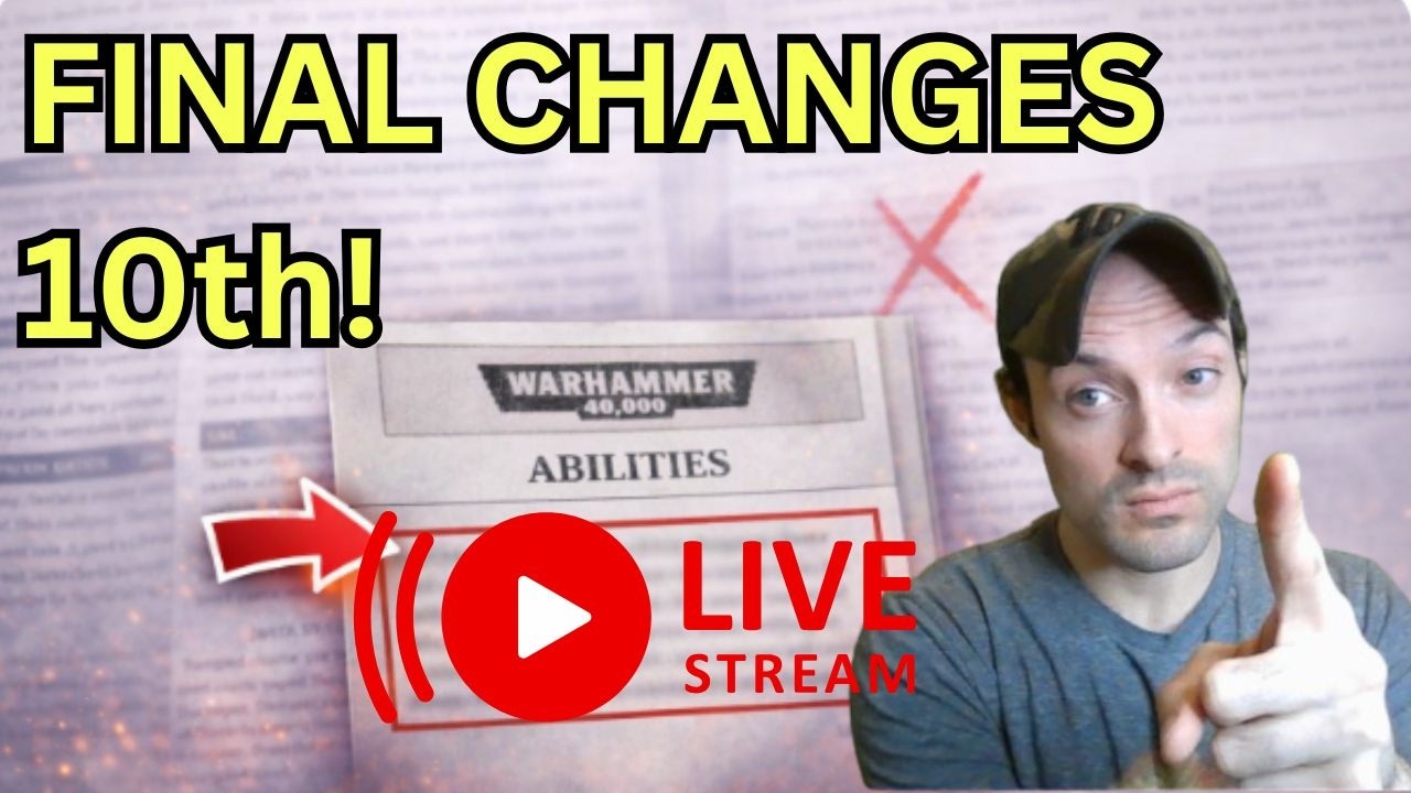 The FINAL update for Warhammer 40k EVER! (in 10th edition)