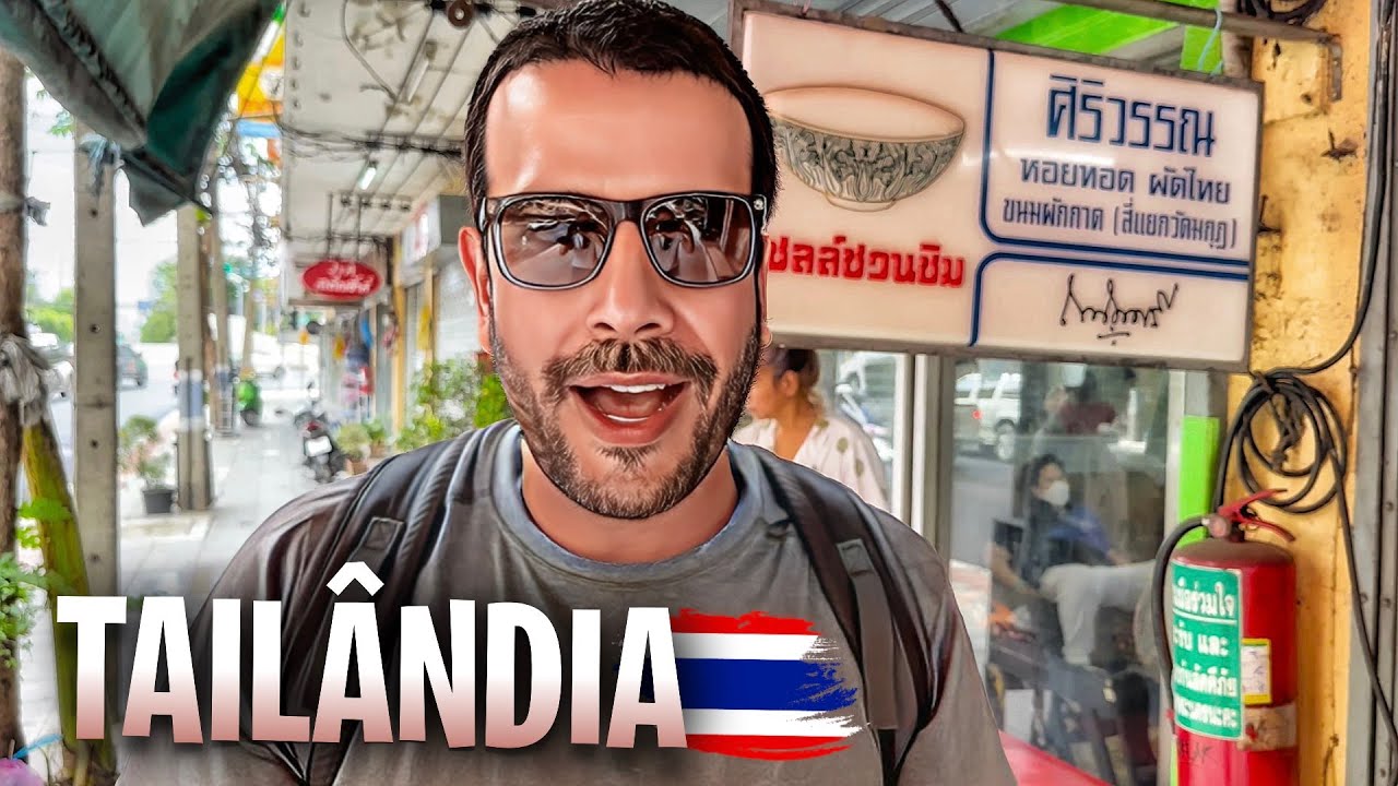 PROVANDO COMIDAS TÍPICAS NA TAILÂNDIA 🇹🇭