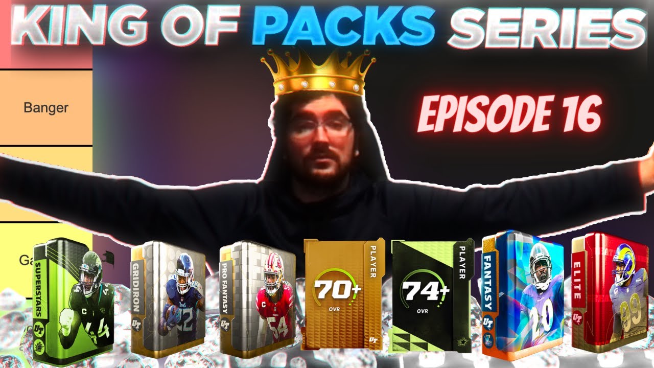 BEST PACK PULLS IN MADDEN 22 AND TIER LIST OF EVERY PACK!! SAMIYOS KING OF THE PACKS SERIES EP. 16!!