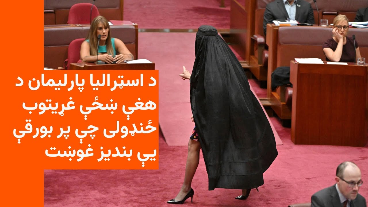 هینسن د احتجاج په ډول بورقه پر سر کړې وه خو پارليمان وايي چې هغې د مسلمانانو سپکاوی کړی