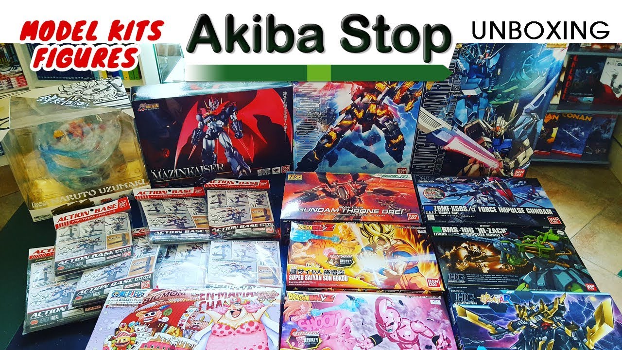 [UNBOXING] Akiba Stop - Figures, Model Kits | seconda settimana Ottobre 2017 |