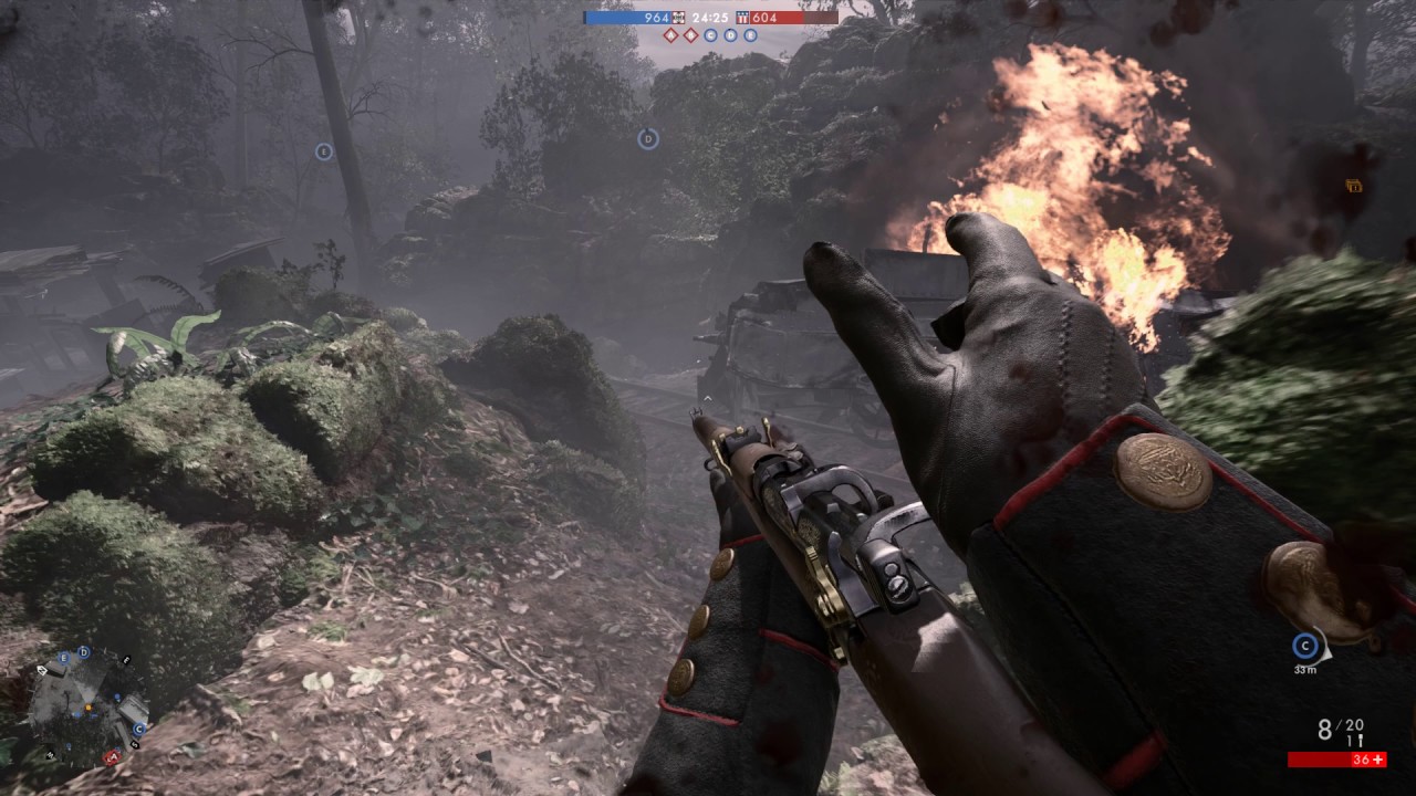 Battlefield 1 test 60fps at 4k on Nvidia GTX TITAN