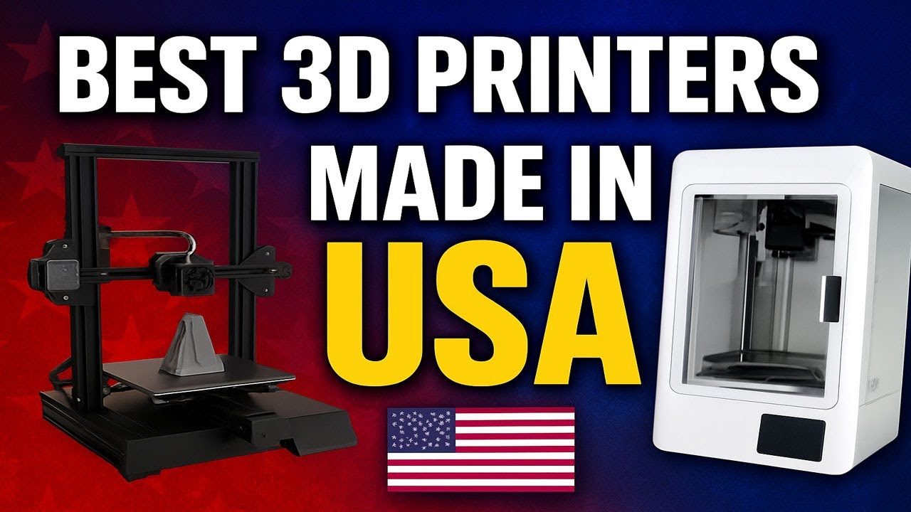 Top 5 BEST 3D Printers Made in the USA